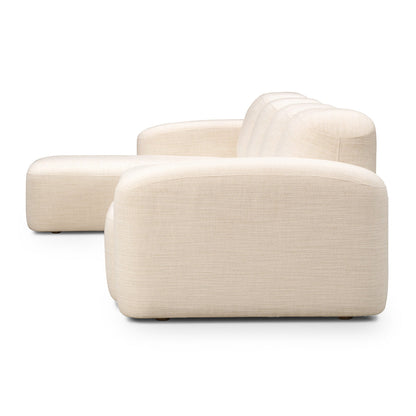 Canapé méridienne modulaire 4 places Muse LAF