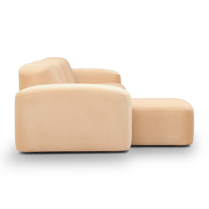 Canapé méridienne modulaire 4 places Muse LAF