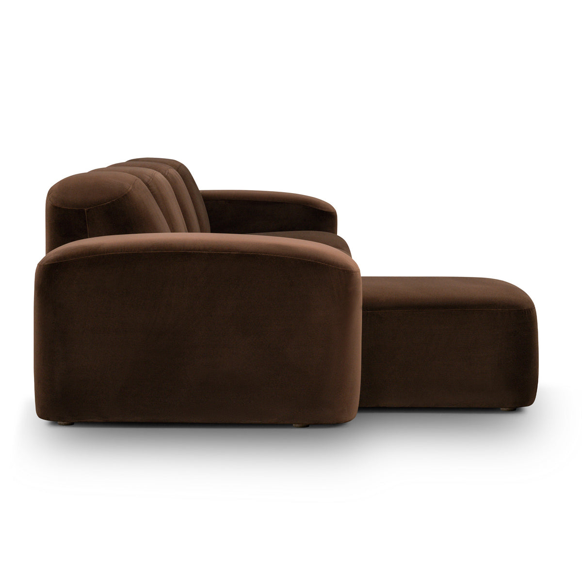 Canapé méridienne modulaire 4 places Muse LAF