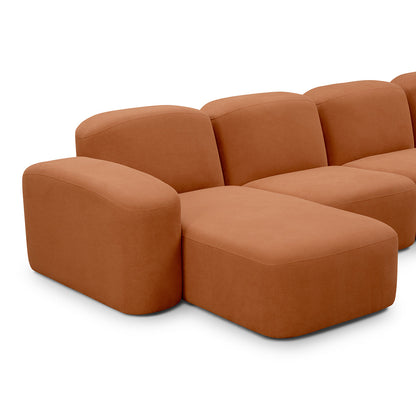 Canapé méridienne modulaire LAF 5 pièces Muse