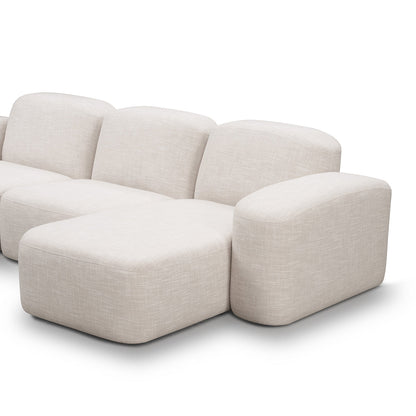 Canapé méridienne modulaire 3 places RAF Muse