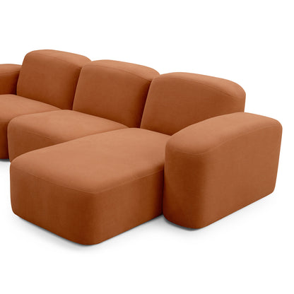 Canapé méridienne modulaire 3 places RAF Muse