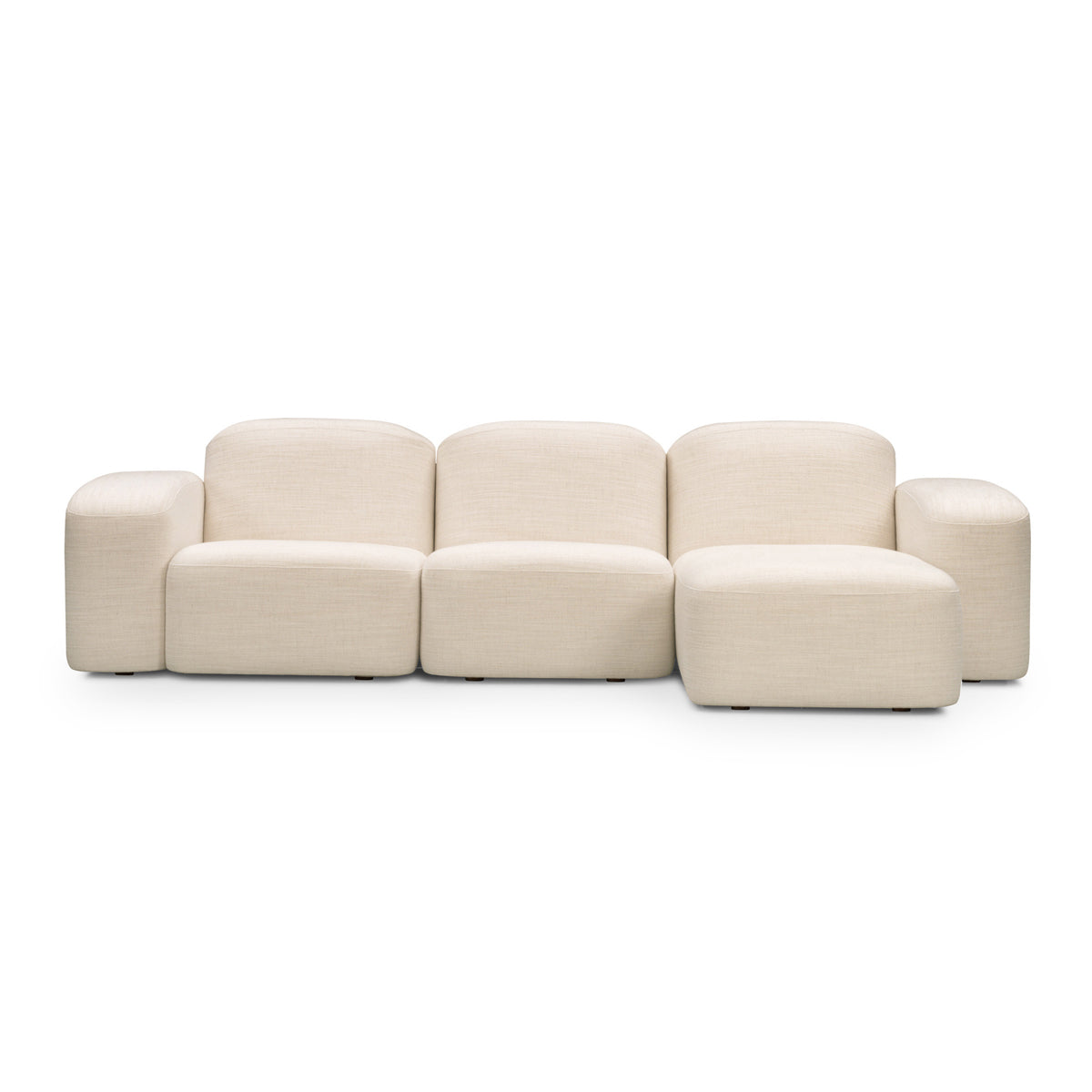 Canapé méridienne modulaire 3 places RAF Muse