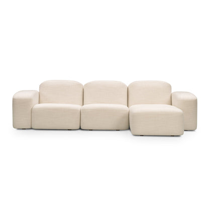 Canapé méridienne modulaire 3 places RAF Muse