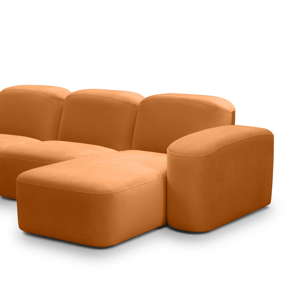 Canapé méridienne modulaire 3 places RAF Muse