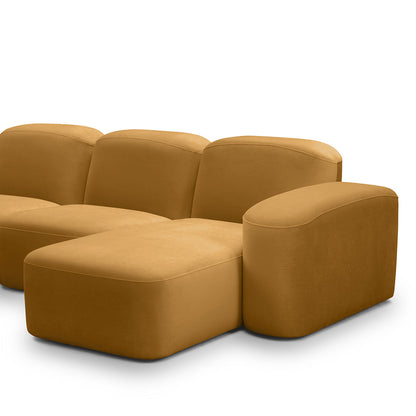 Canapé méridienne modulaire 3 places RAF Muse