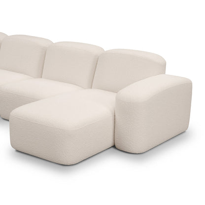 Canapé méridienne modulaire 4 places RAF Muse