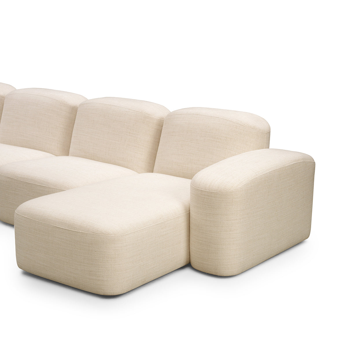 Canapé méridienne modulaire 4 places RAF Muse