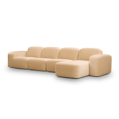 Canapé méridienne modulaire 4 places RAF Muse