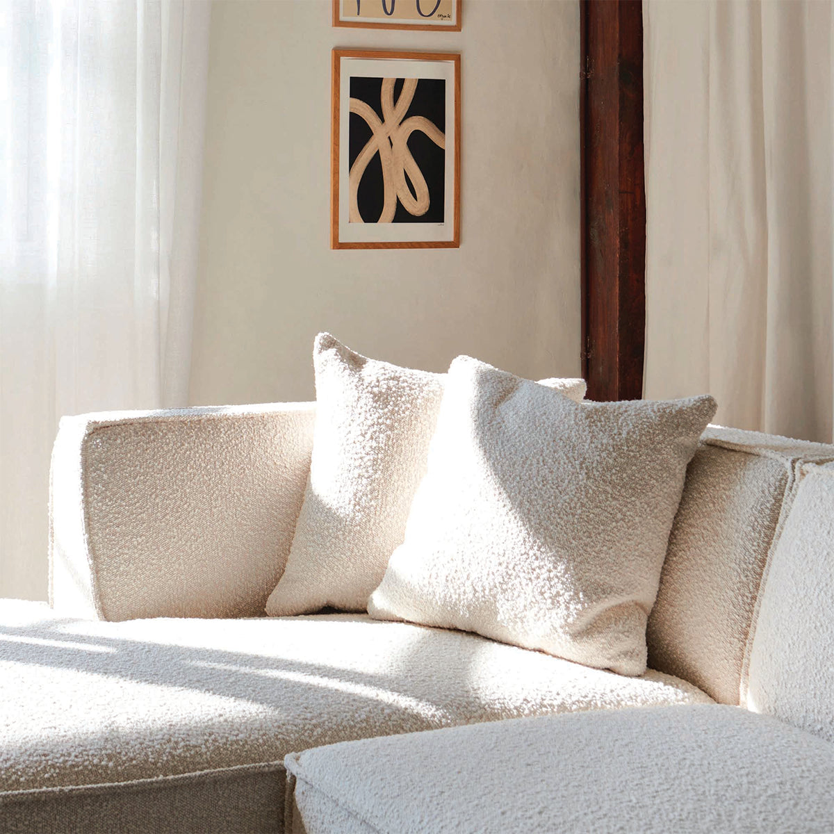 Canapé modulable Dane 1 place avec méridienne droite