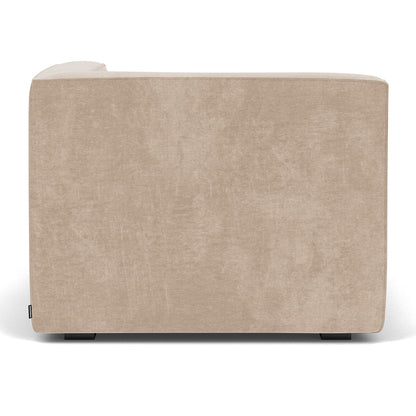 Canapé modulable Dane 1 place avec méridienne droite