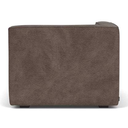 Canapé modulaire Dane 1 place avec méridienne gauche