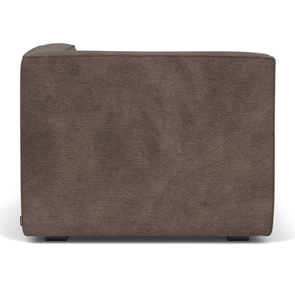 Canapé modulable Dane 1 place avec méridienne droite