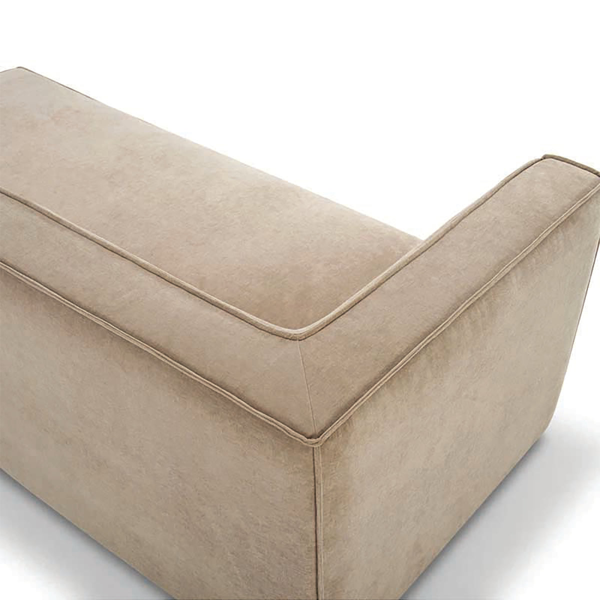 Canapé modulable Dane 1 place avec méridienne droite