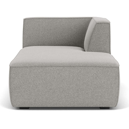 Canapé modulable Dane 1 place avec méridienne droite