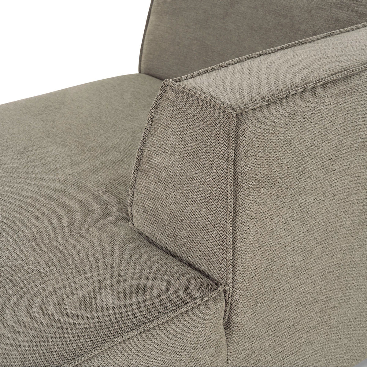 Canapé modulable Dane 1 place avec méridienne droite