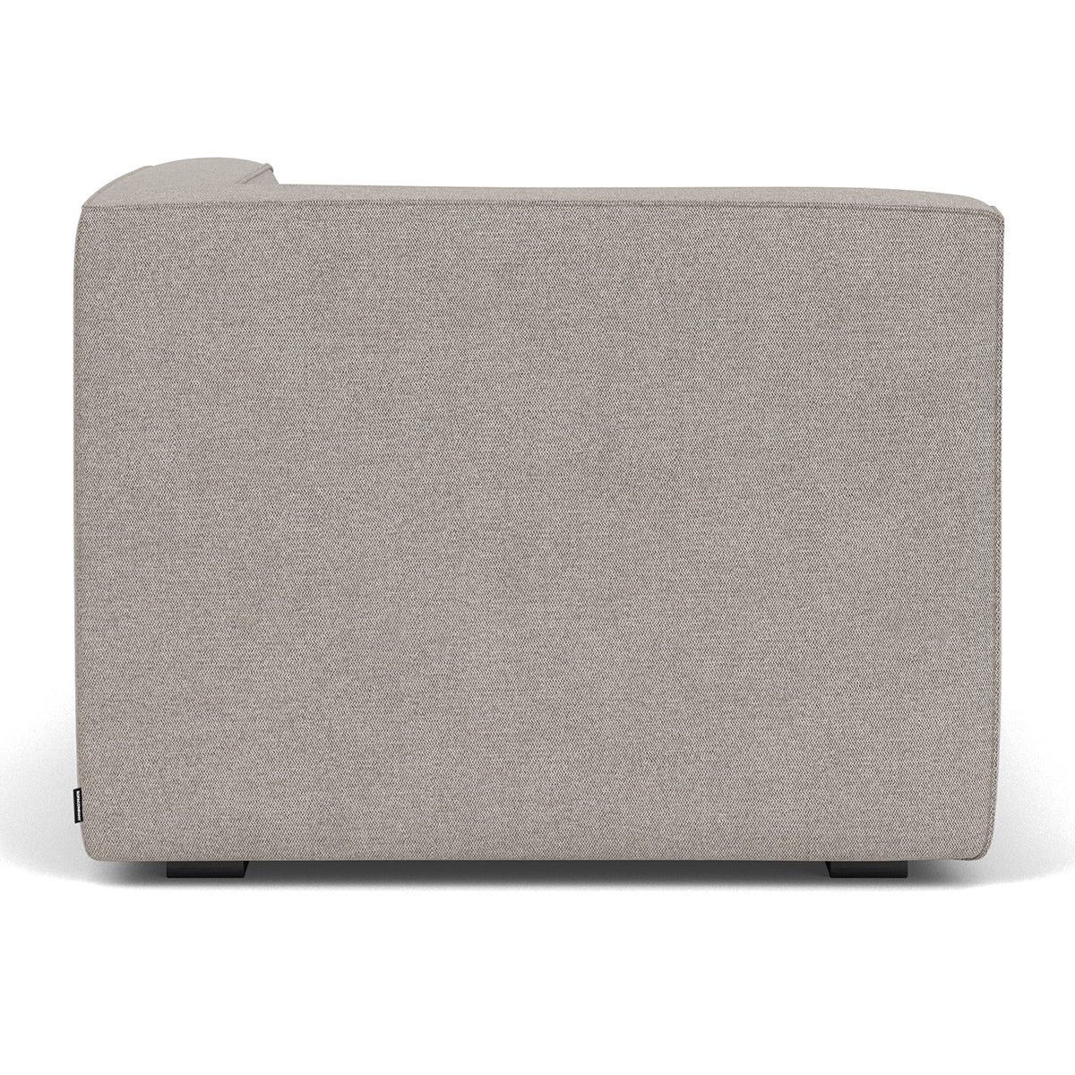 Canapé modulable Dane 1 place avec méridienne droite