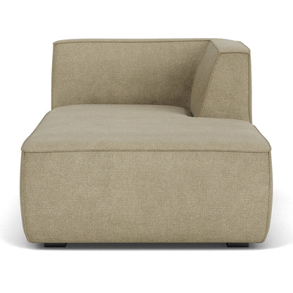 Canapé modulable Dane 1 place avec méridienne droite