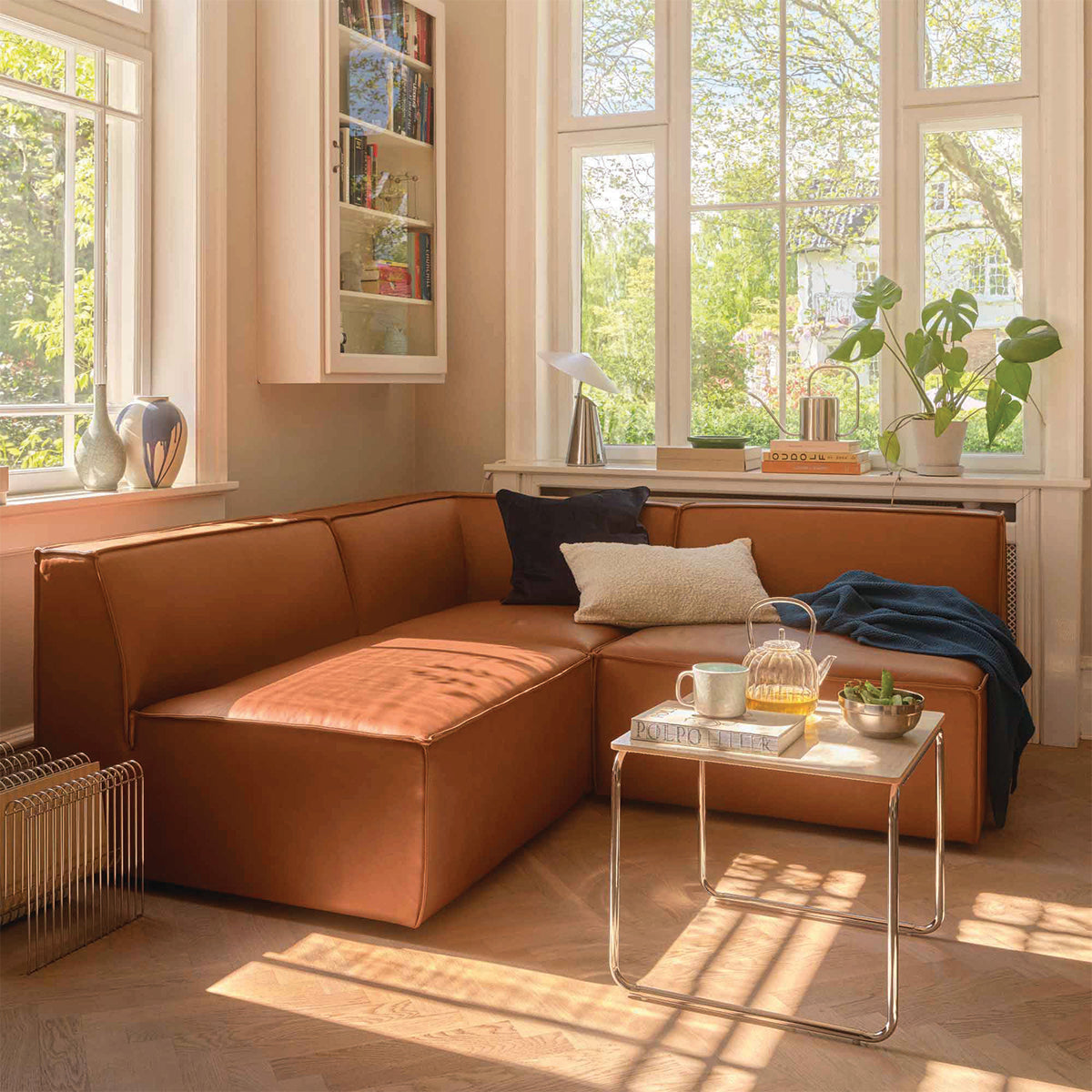 Canapé modulable Dane 1 place avec méridienne droite