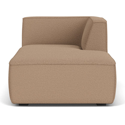 Canapé modulable Dane 1 place avec méridienne droite