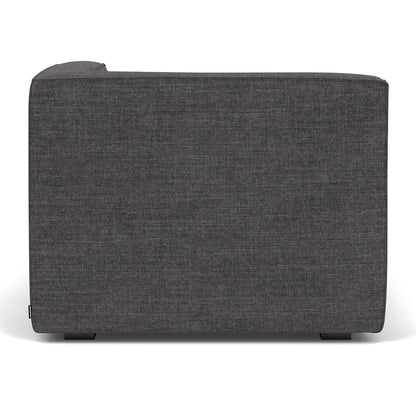 Canapé modulable Dane 1 place avec méridienne droite