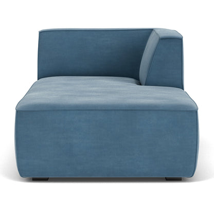 Canapé modulable Dane 1 place avec méridienne droite