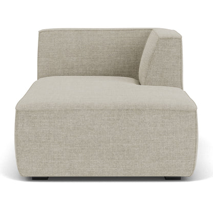 Canapé modulable Dane 1 place avec méridienne droite