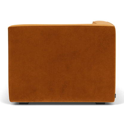 Canapé modulaire Dane 1 place avec méridienne gauche