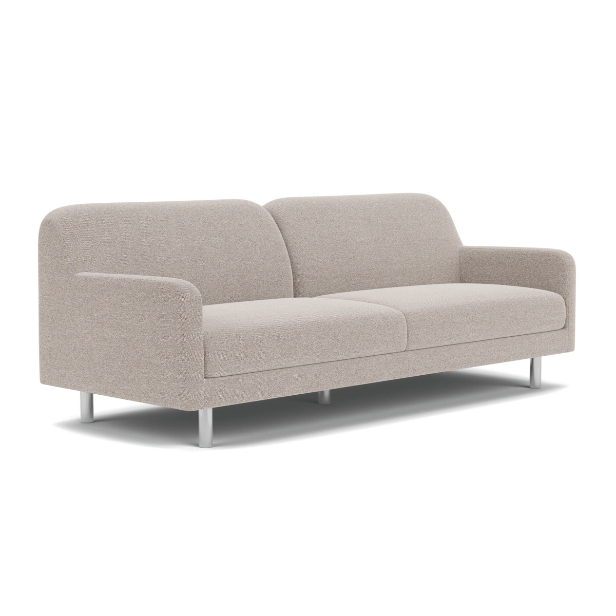 Canapé 3 places Landon Chrome