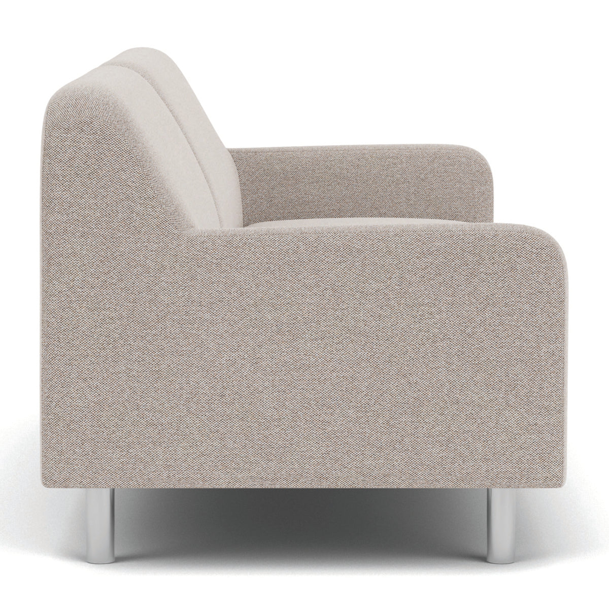 Canapé 3 places Landon Chrome