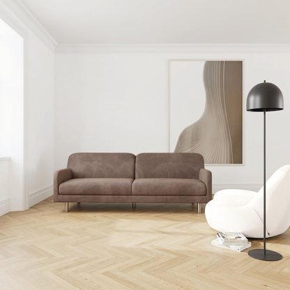 Canapé 3 places Landon Chrome