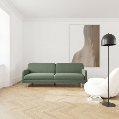 Canapé 3 places Landon Chrome