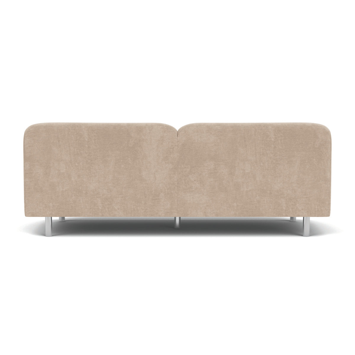 Canapé 3 places Landon Chrome