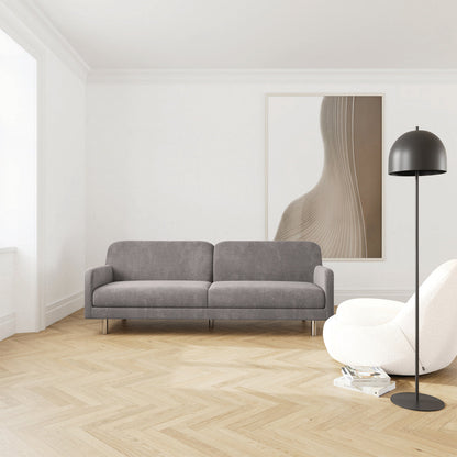 Canapé 3 places Landon Chrome