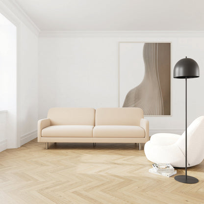 Canapé 3 places Landon Chrome