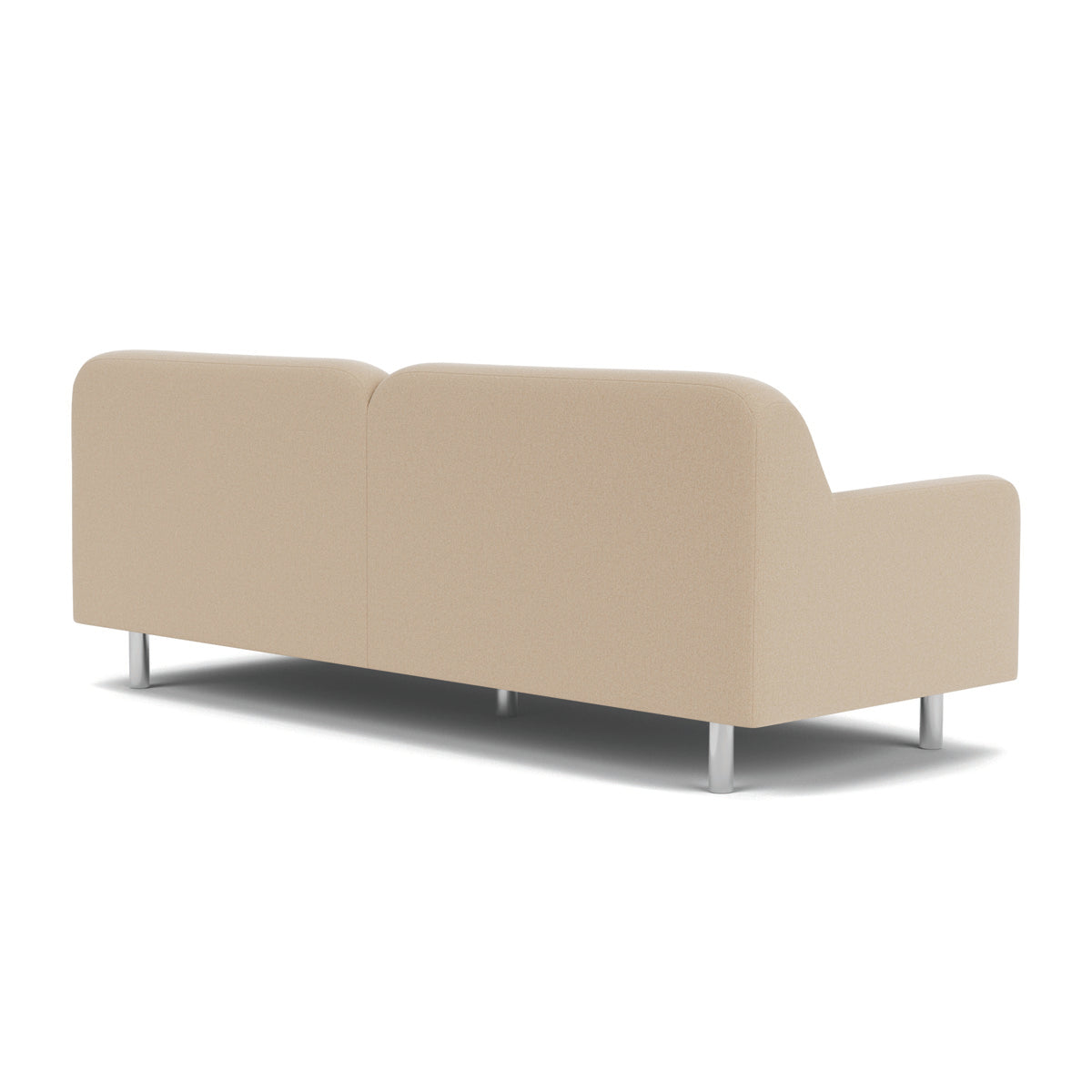 Canapé 3 places Landon Chrome