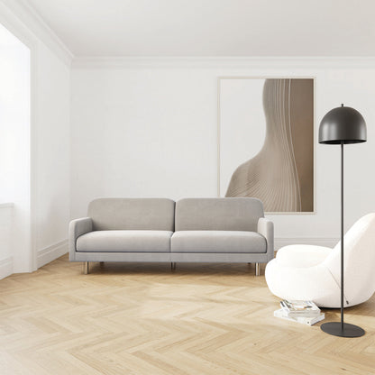 Canapé 3 places Landon Chrome