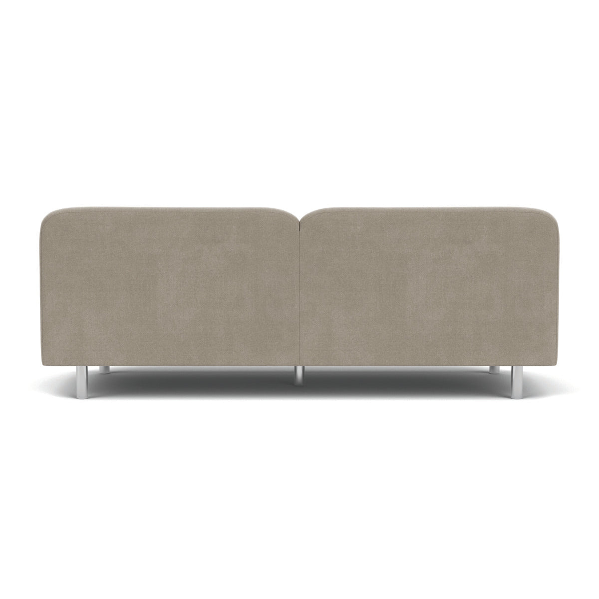 Canapé 3 places Landon Chrome