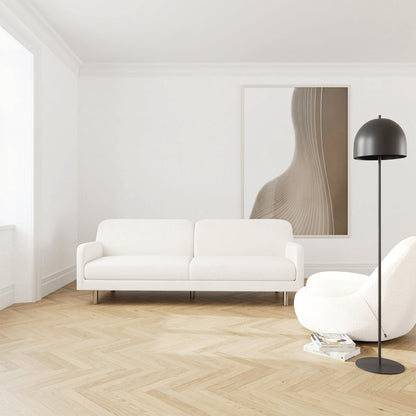 Canapé 3 places Landon Chrome