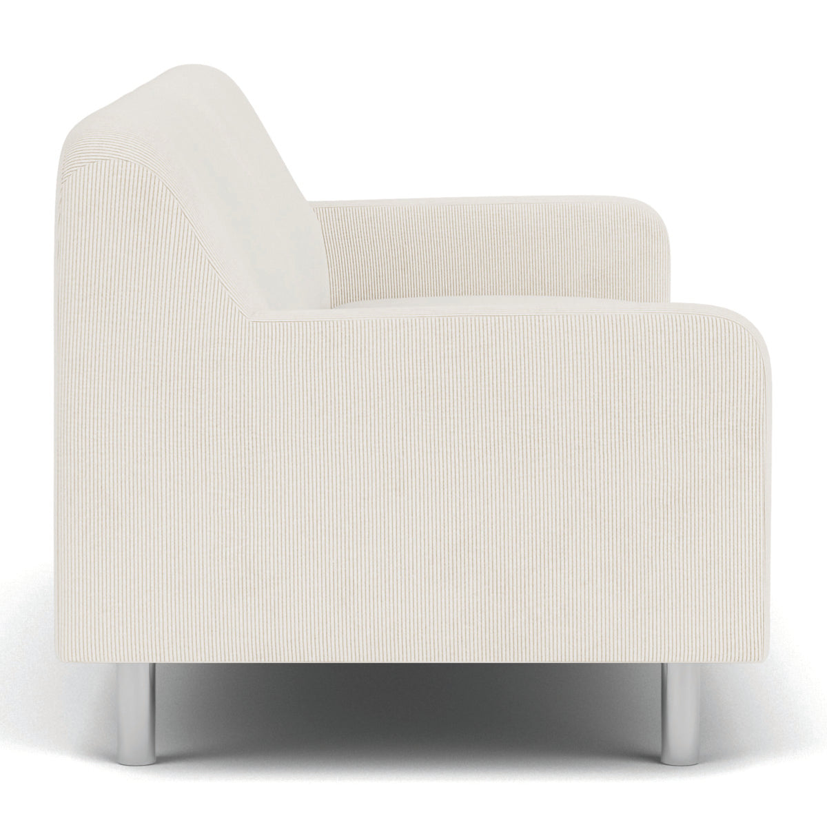 Canapé 3 places Landon Chrome