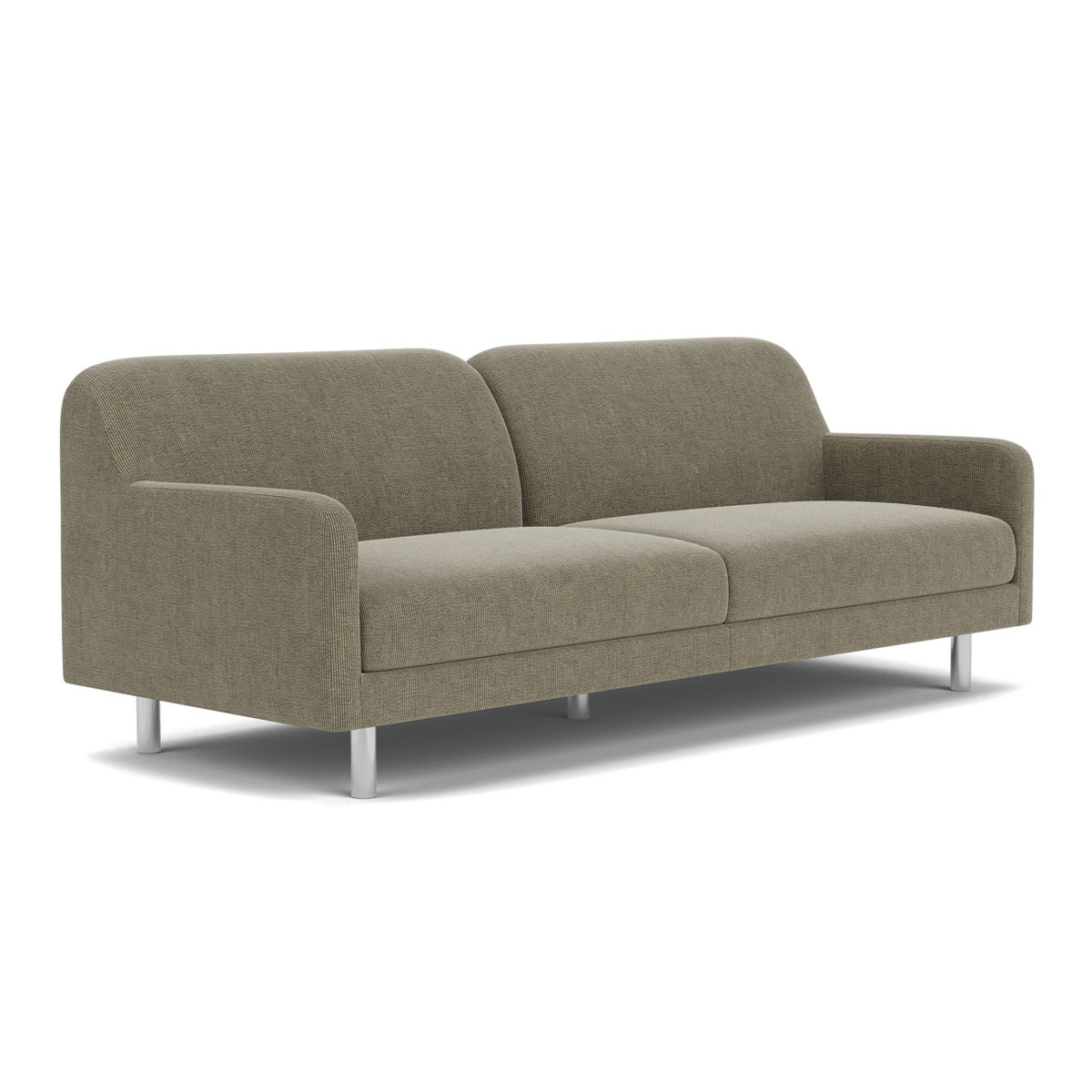 Canapé 3 places Landon Chrome