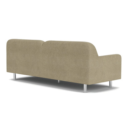 Canapé 3 places Landon Chrome