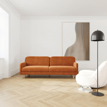 Canapé 3 places Landon Chrome