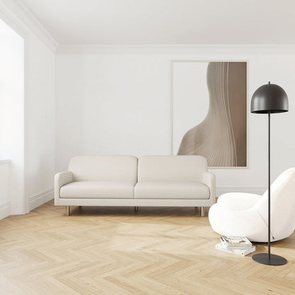 Canapé 3 places Landon Chrome