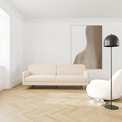 Canapé 3 places Landon Chrome