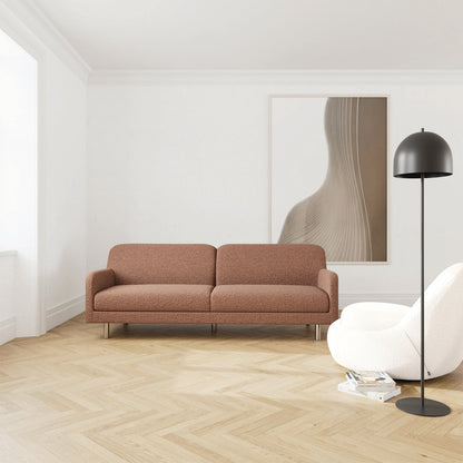 Canapé 3 places Landon Chrome