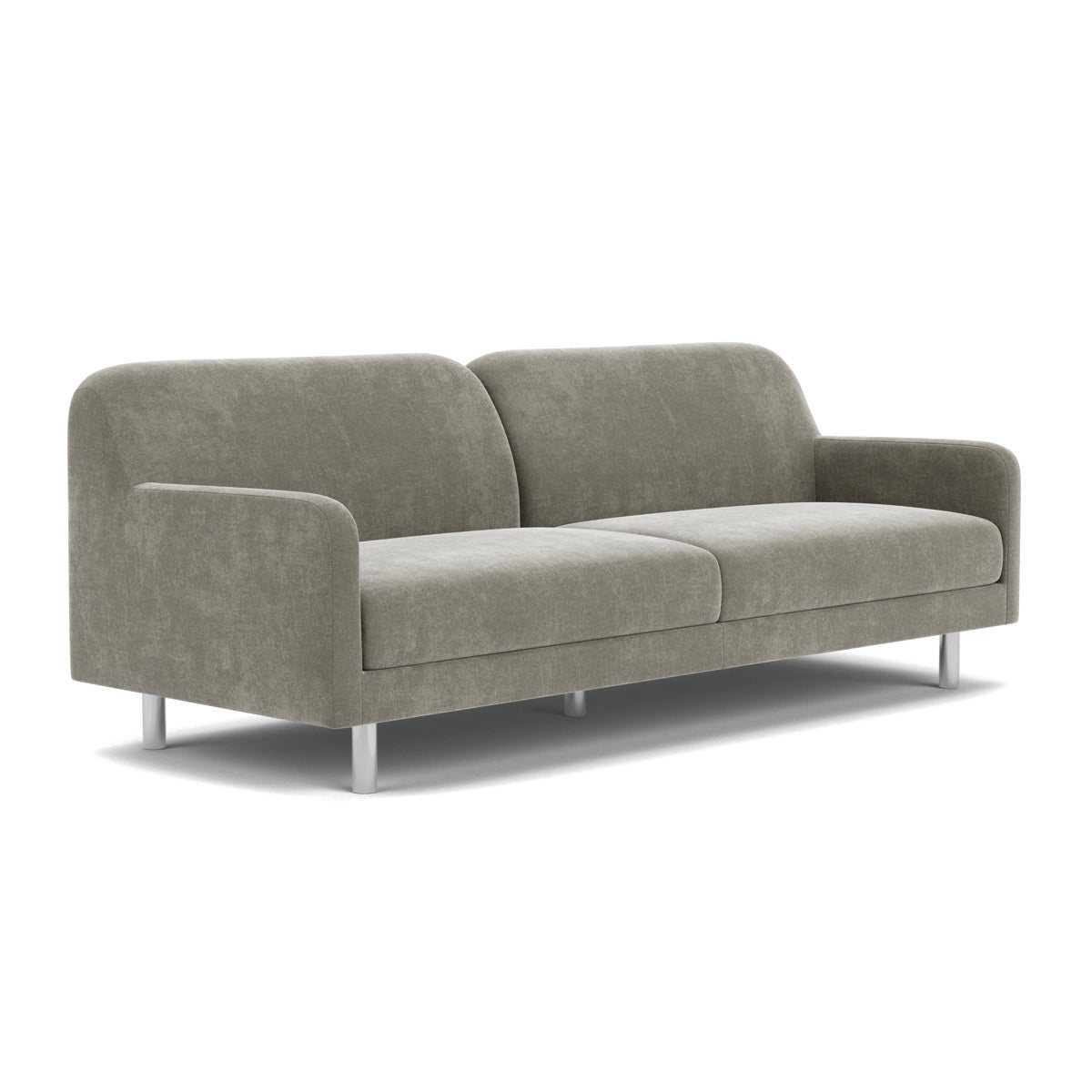 Canapé 3 places Landon Chrome