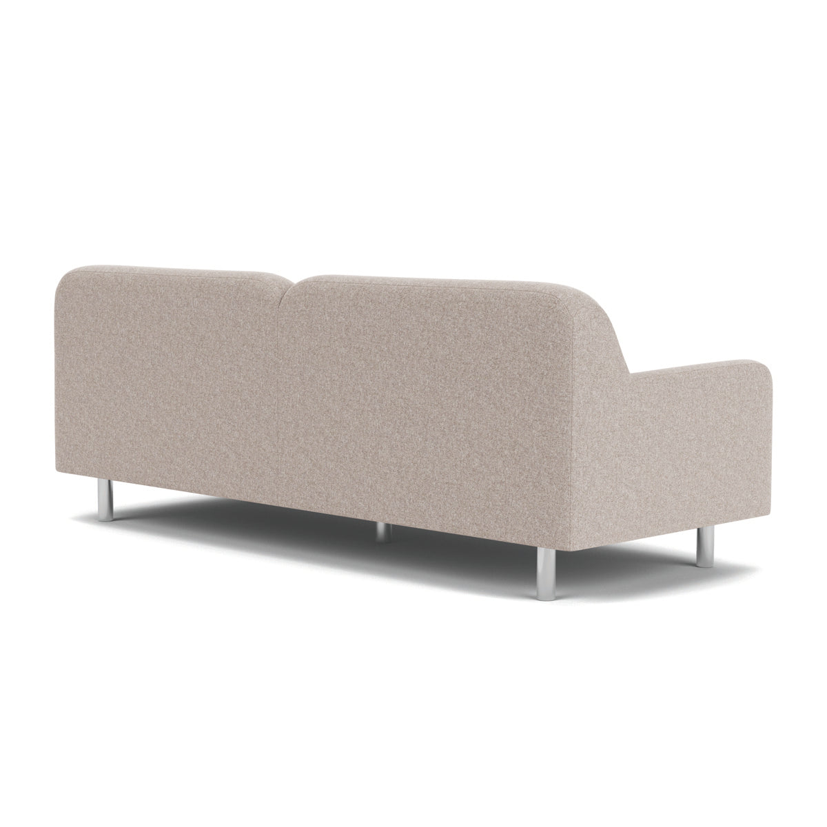 Canapé 3 places Landon Chrome