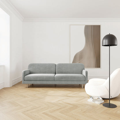 Canapé 3 places Landon Chrome