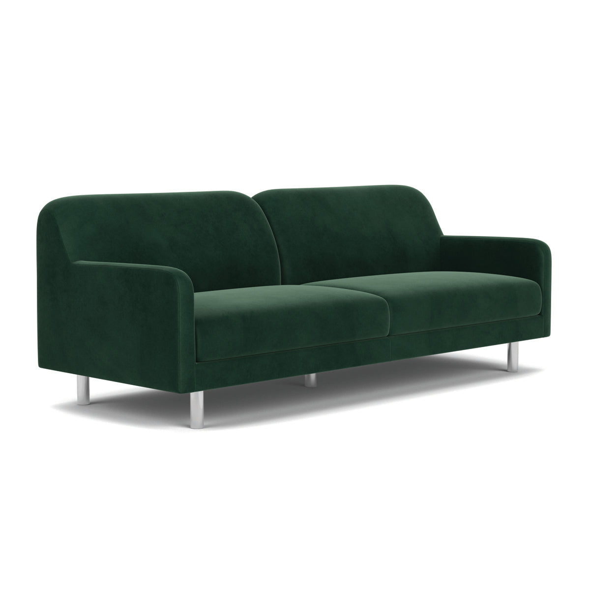 Canapé 3 places Landon Chrome